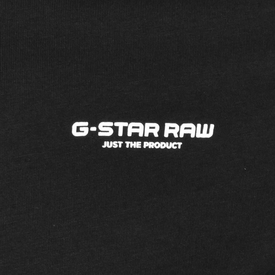 Alternative Image for ProductG Star Raw Base Crew Long Sleeve T Shirt Black3